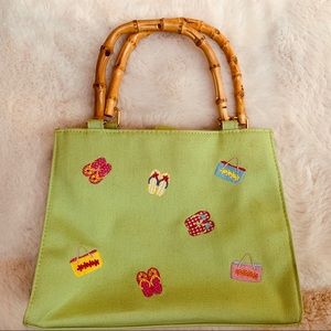 [SOLD] Vintage green bag💚